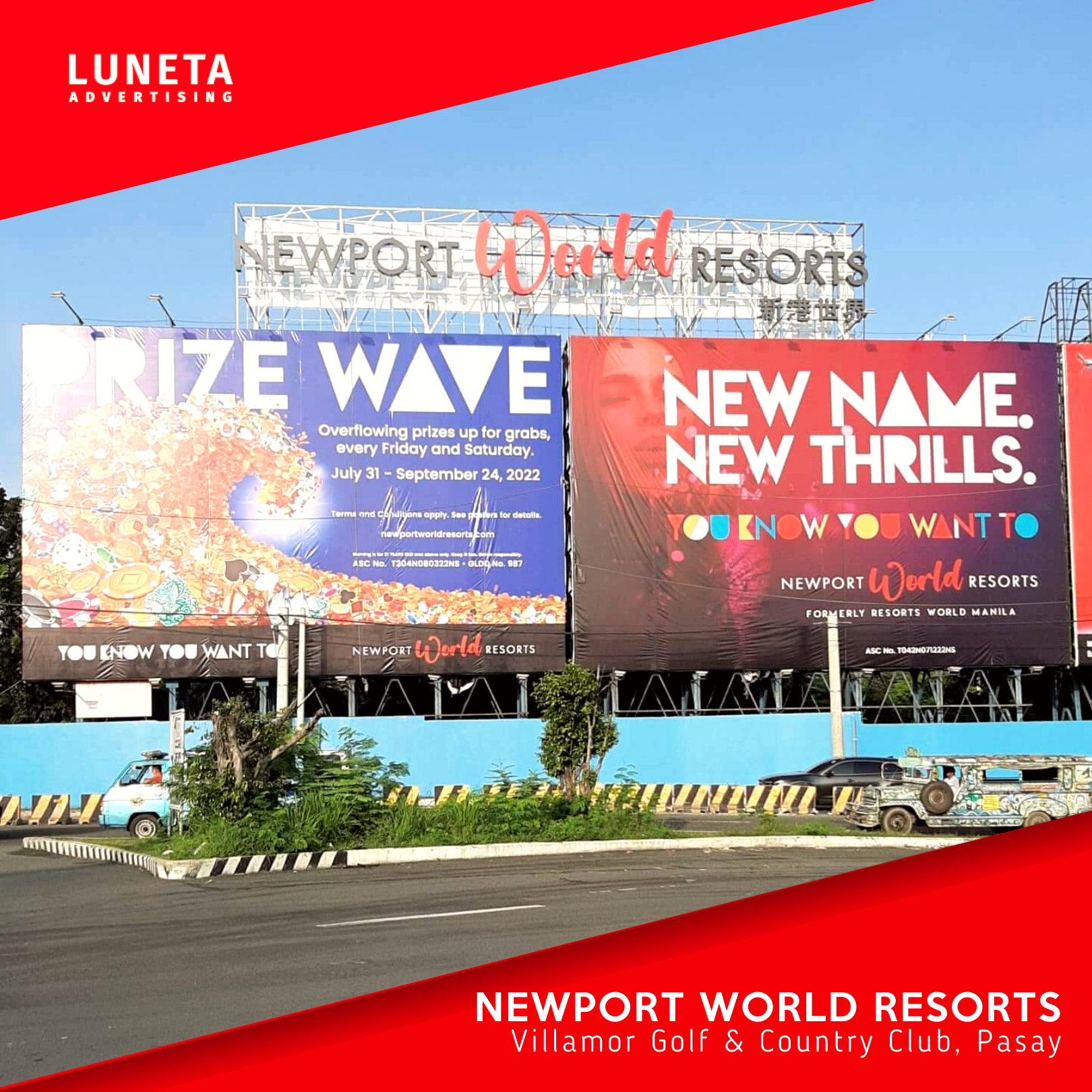 Newport World Resorts rebranding; unveils new signage!